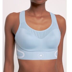 Adidas by Stella McCartney Truepace High Support Sports Bra Size MDD Rare Blue!